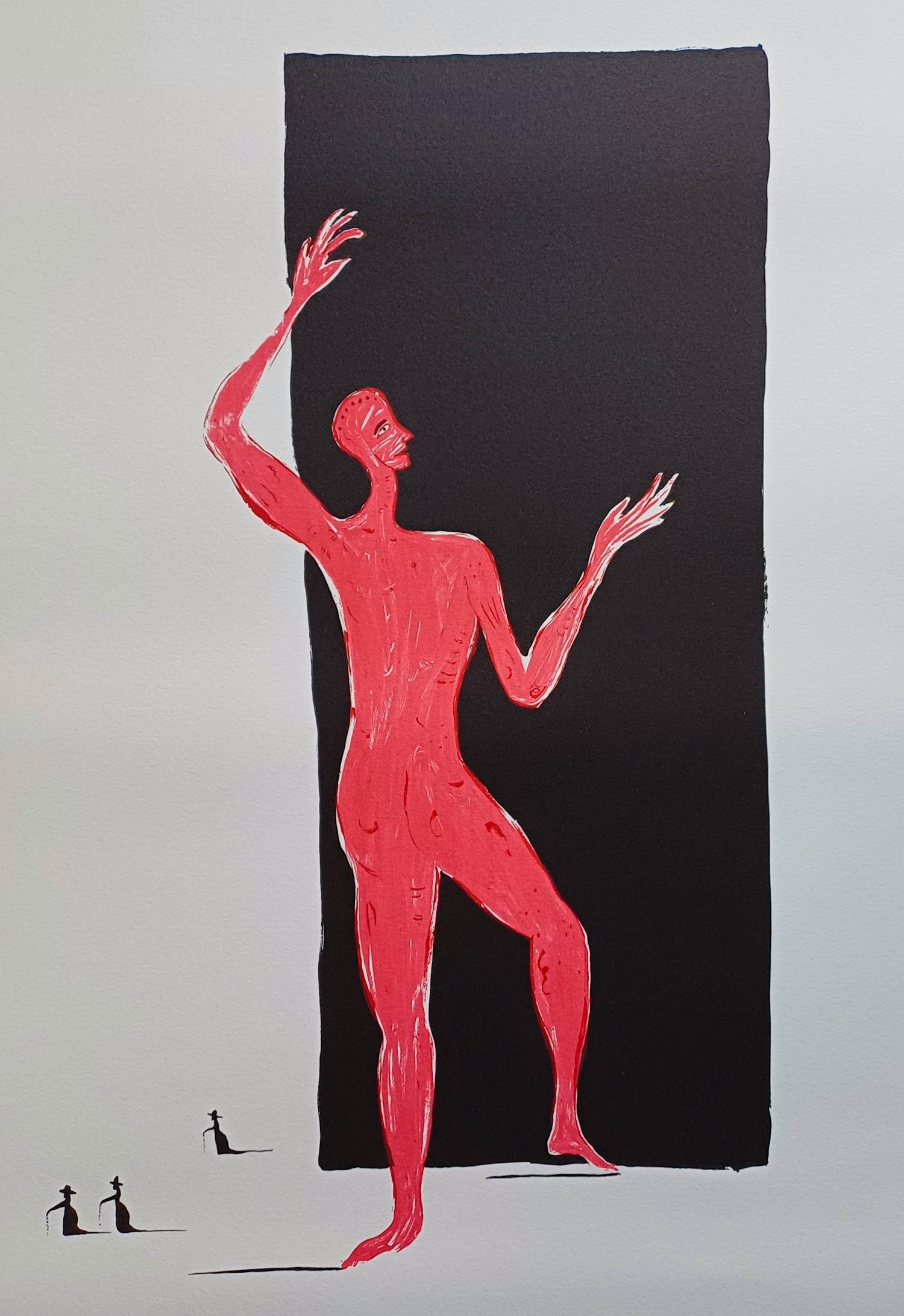 Henk Visch - gesigneerde zeefdruk kopen? Bied vanaf 65!