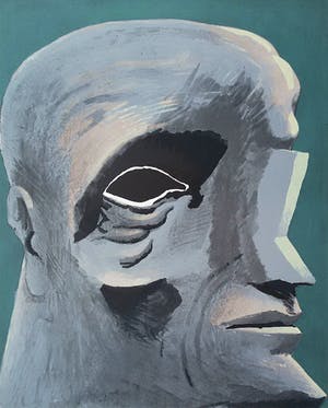 Horst Antes - Porträt Michelangelo, Litho kopen? Bied vanaf 295!