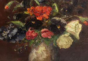 David Lussenburg - 'Stilleven' - olieverf op doek - 1916 kopen? Bied vanaf 40!