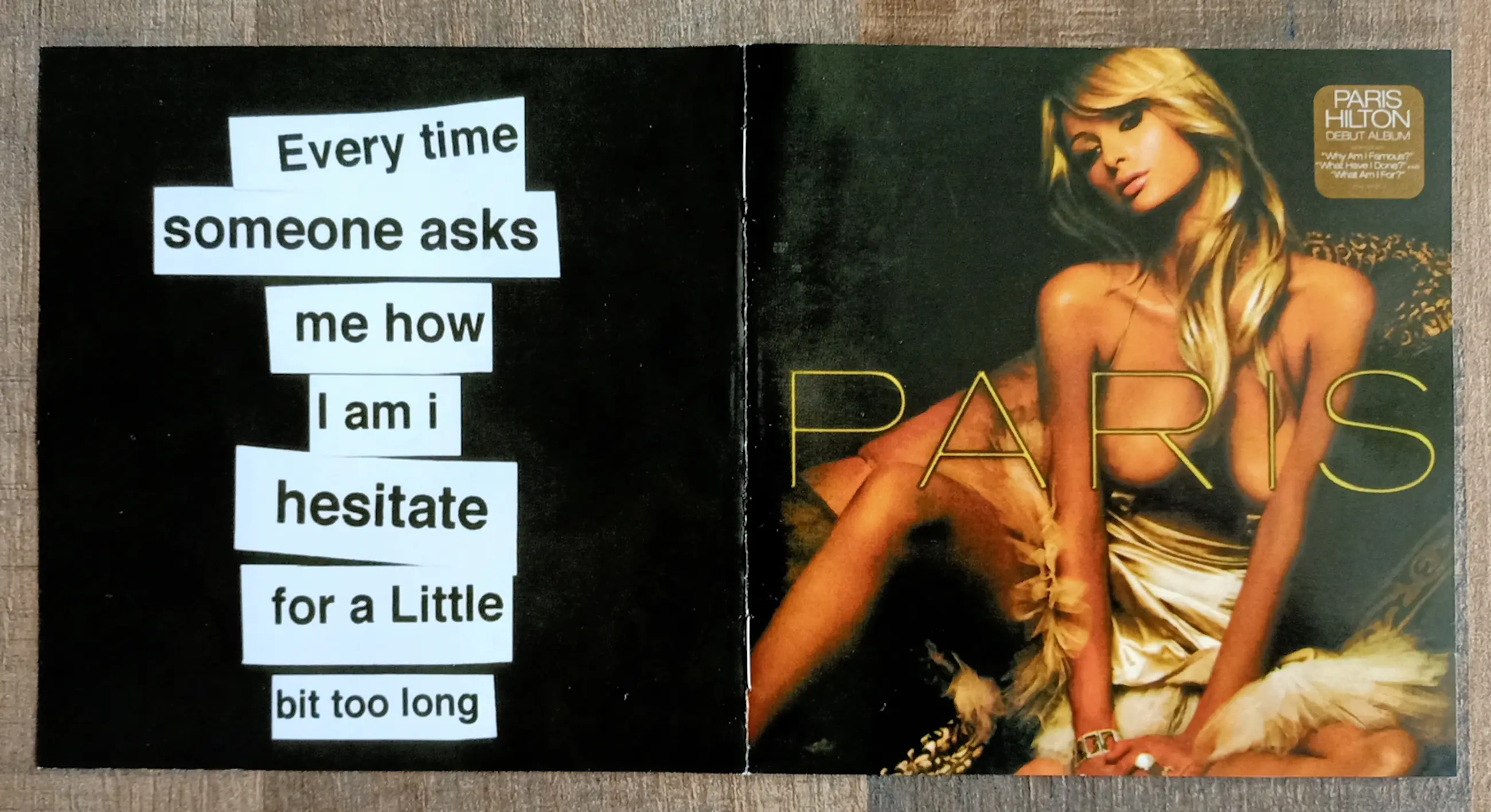 Want to buy Banksy - ​Banksy Original Paris Hilton Cd By Danger