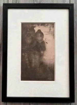 AcheterJan Mankes - Originele Heliogravure Lijsters in Avondstemming 1923? Enchérissez de 130!