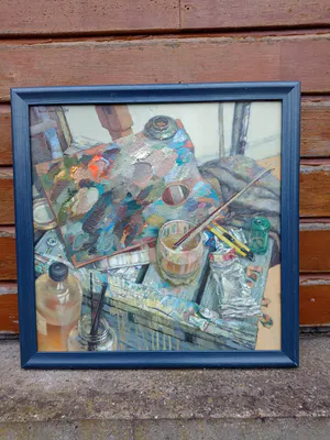 Niet of onleesbaar gesigneerd - Stilleven atelier kunstenaar kopen? Bied vanaf 1!