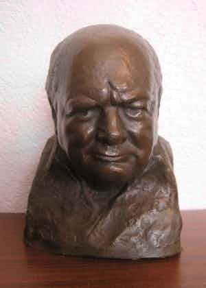 Oscar Nemon - Sir Winston Churchill verkocht voor € 30!