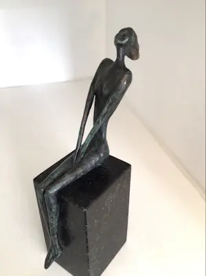 Corry Ammerlaan - Sculptuur “ Geniet ! “ kopen? Bied vanaf 95!