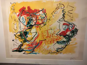 Karel Appel - Taille le vent/et dans la foret.... kopen? Bied vanaf 775!