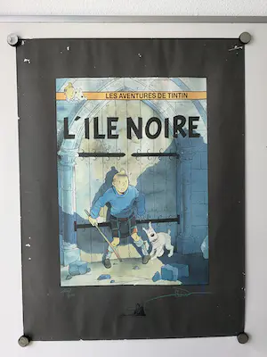 Pascal Somon - Kuifje. Hommage aan Herge. (TinTin - L'Ile Noire). kopen? Bied vanaf 69!