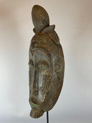 Baule - African Tribal Used Baule mask - Iv. Coast. kopen? Bied vanaf 35!