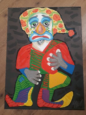 Karel Appel - Il Pagliacci kopen? Bied vanaf 1199!