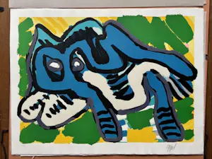 Karel Appel - map '' Apres-Midi " 5 zeefdrukken kopen? Bied vanaf 3500!