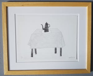 Klaas Gubbels - nieuwe houten lijst mét museumglas met gesigneerd boek kopen? Bied vanaf 295!