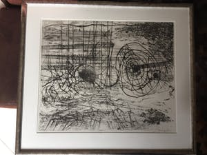 Constant - "Kunstmatig landschap" - grote ets uit 1961 in zeer kleine oplage kopen? Bied vanaf 575!