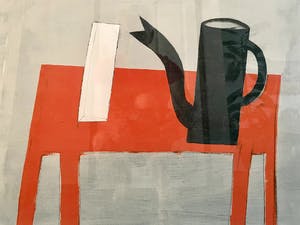 Klaas Gubbels - Witte kan op Oranje tafel - Nr 319 kopen? Bied vanaf 495!