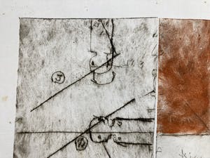 Anton Heyboer - 'Drieeenheid met verstand', ets uit 1968 kopen? Bied vanaf 250!