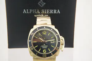 83 - Fors Edelstalen Alpha Sierra "Phantom G003" horloge - auto - nieuw in doos. kopen? Bied vanaf 170!