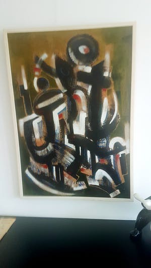 John ter Reehorst - prachtig abstract schilderij kopen? Bied vanaf 100!
