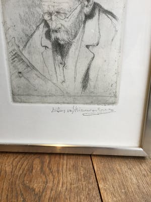 Willem van Nieuwenhoven - A9020-1, Portret van Mijnheer Dievenbach kopen? Bied vanaf 75!