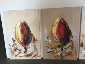 Gena Genadyj - Tulpen “ Drie Luik “ kopen? Bied vanaf 180!