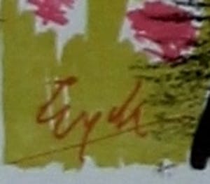 Jan van Eyk - Kleurenlitho kopen? Bied vanaf 50!