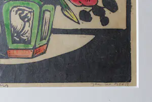 Jac. de Beer - Vaas met Oost Indische kers kopen? Bied vanaf 75!