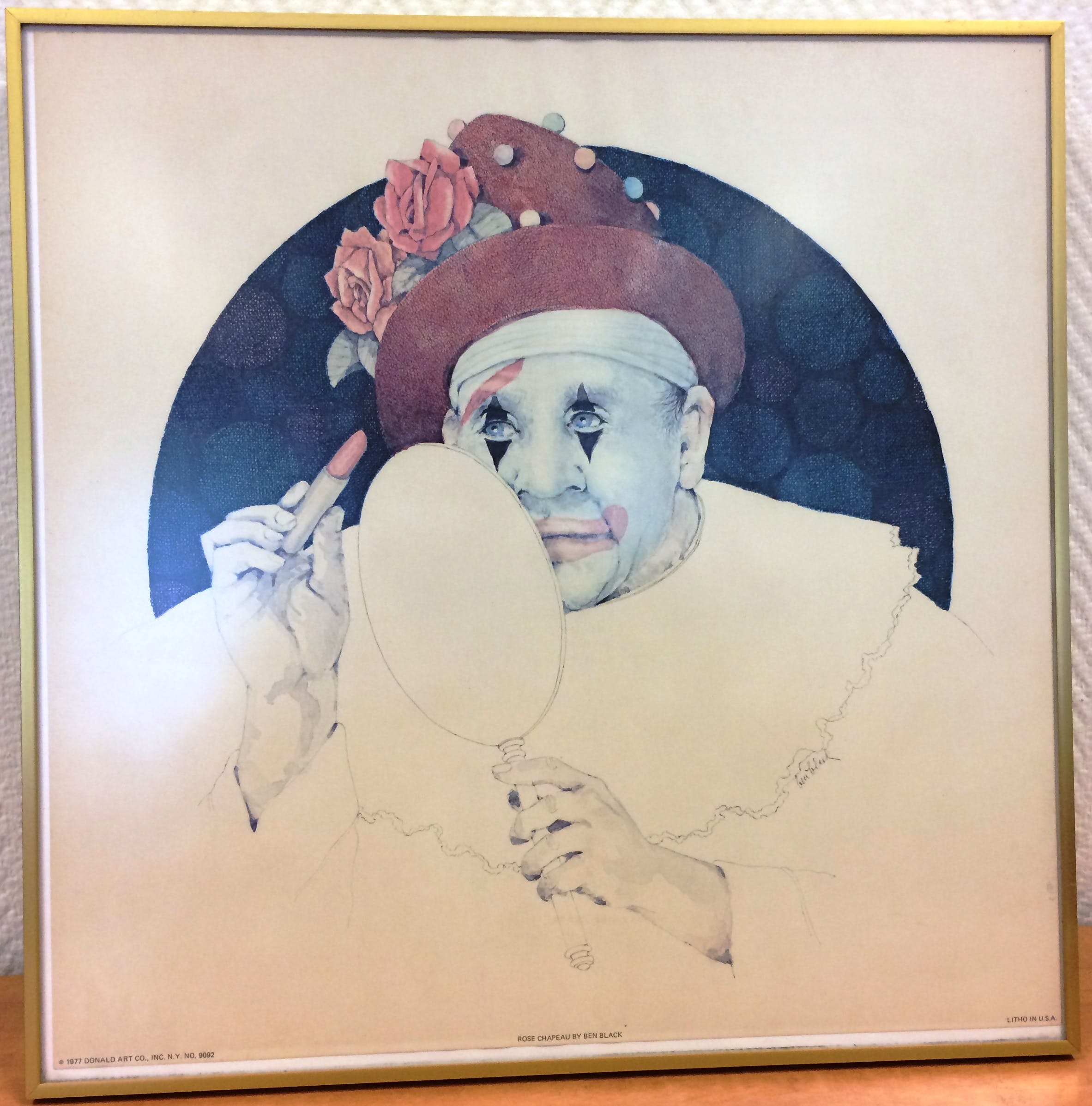 Ben Black - 3 Litho's met thema "Clown" kopen? Bied vanaf 1!