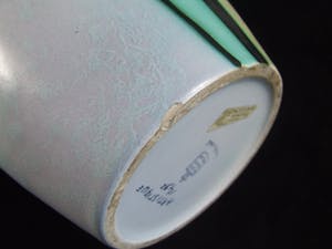 Kunstaardewerkfabriek Regina - vaas plateel Flora Gouda decor Artistique kopen? Bied vanaf 40!