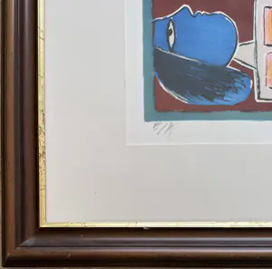 Corneille - Litho: 'Fantasie voorstelling met vrouw en vogels' (2009) kopen? Bied vanaf 335!