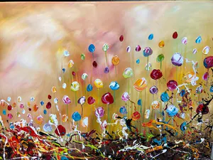 Gena - Colorful Flowers kopen? Bied vanaf 290!