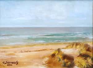 Clement Serneels - Strandgezicht verkocht voor € 245!