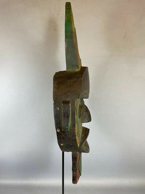 Dan - 210512 - Tribal Used African mask from the Dan - Liberia. kopen? Bied vanaf 45!