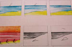 Hannes Postma - Kleuren litho - 1974 verkocht voor € 45!