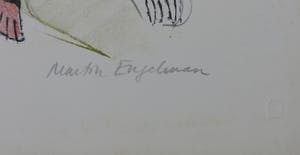 Martin Engelman - Litho, Zonder titel kopen? Bied vanaf 1!
