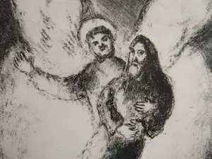 Marc Chagall - ADAM und EVA - VISION ELIAS - ISRAEL befreit von BABYLON kaufen? Bieten Sie von 200!