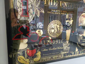 Diederik Van Apple - Only God Forgives (MEGA-GROOT 180 x 75cm) kopen? Bied vanaf 1500!