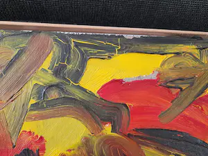 Wim Izaks - blauwe stippen kopen? Bied vanaf 350!