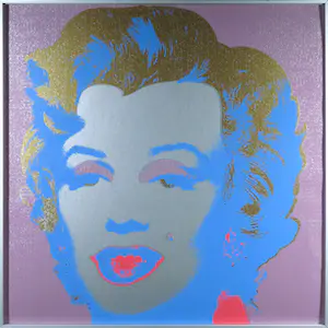 AcheterAndy Warhol - Zeefdruk, Marilyn - Ingelijst (Groot)? Enchérissez de 2500!