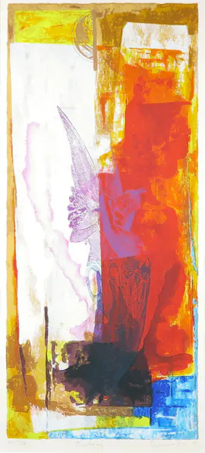 Piotr Konkel - Zeefdruk, Rising - Ingelijst (Groot) kopen? Bied vanaf 50!