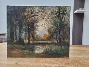 Arnout van Gilst - Boslandschap kopen? Bied vanaf 75!