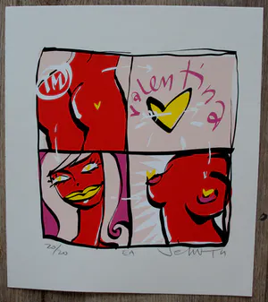 Selwyn Senatori - Zeefdruk: Valentina kopen? Bied vanaf 75!