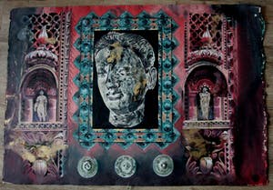 Gerti Bierenbroodspot - grote zeefdruk: Gandhara - 2004 kopen? Bied vanaf 125!