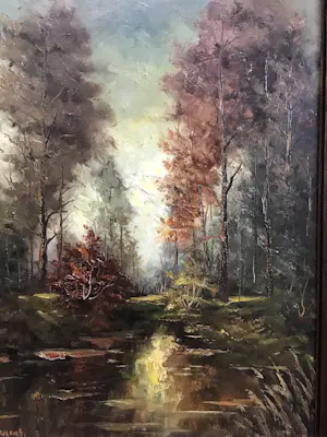 Gerardus Johannes Ernens - Bosbeek. kopen? Bied vanaf 200!