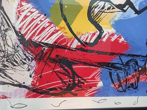 Herman Brood - Gitarist ( zeer groot ) kopen? Bied vanaf 695!