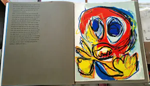 Karel Appel - a beast-drawn man (text Bert Schierbeek) kopen? Bied vanaf 100!