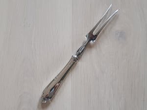 Georg Nilsson - Vleesvork, 6 Dinervorken, 6 Dessertlepels - Model Riche 694 kopen? Bied vanaf 1!
