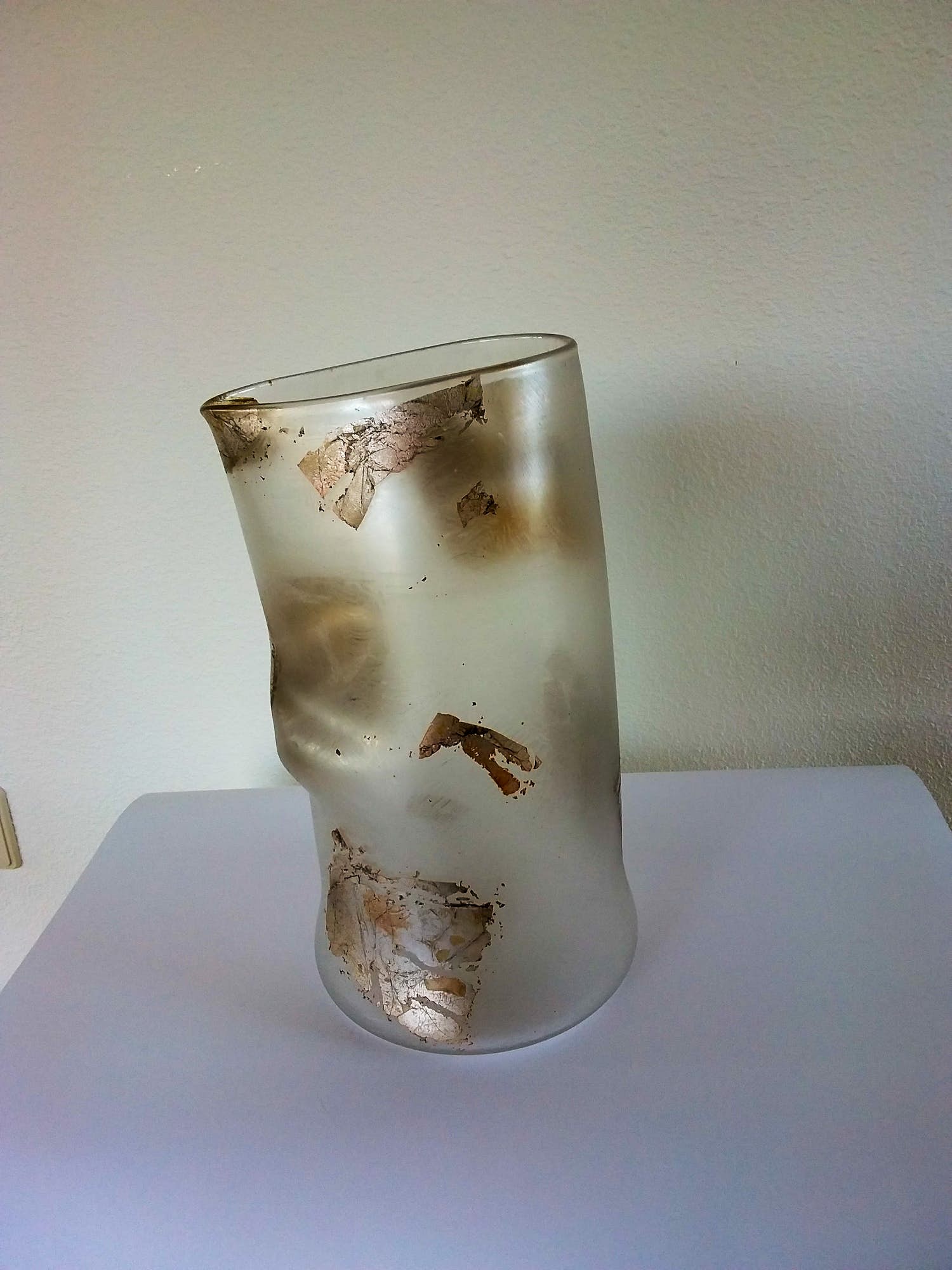 Richard Meitner - glazen vaas verkocht voor € 50!