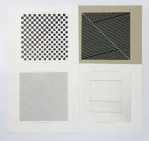 AcheterArie Brinkman - lot van vier diverse geometrie? Enchérissez de 45!
