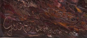 Niet of onleesbaar gesigneerd - Olieverf op doek, Landschap met bomen en water kopen? Bied vanaf 1!