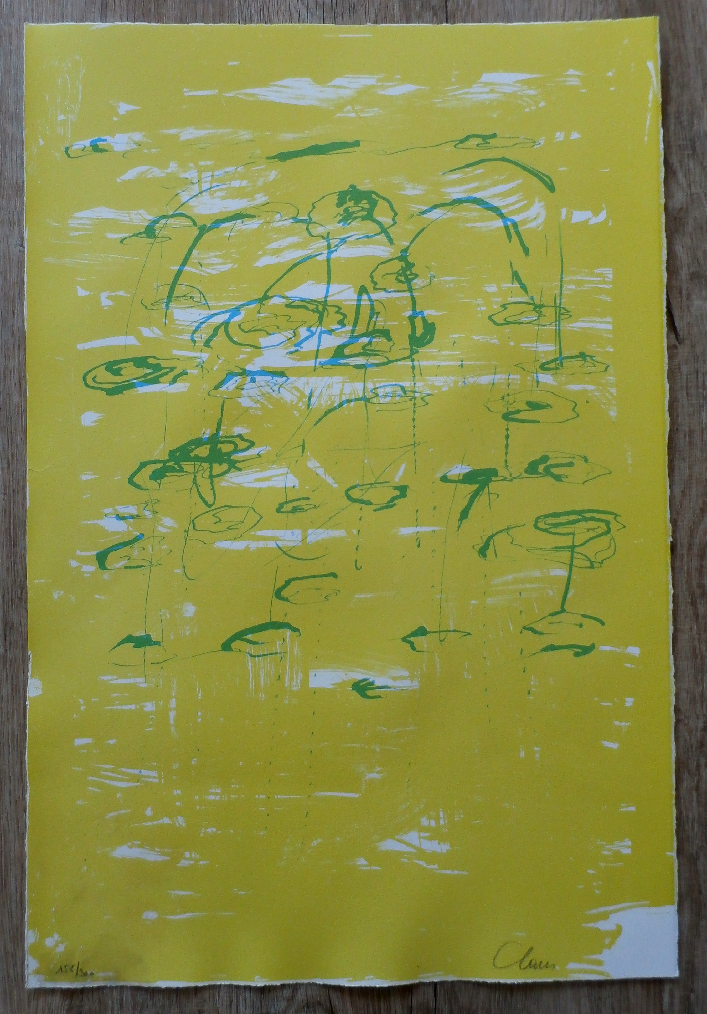 Hugo Claus -  litho: Fuga (lente 1) - 1979 kopen? Bied vanaf 50!