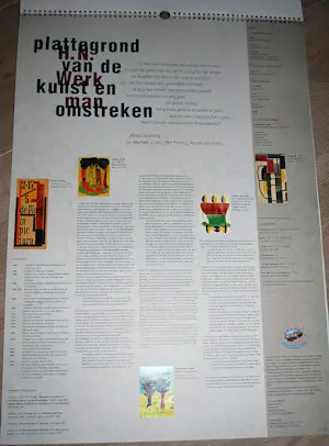 Hendrik Werkman - Metro (ingelijst) & zeer grote kalender kopen? Bied vanaf 100!