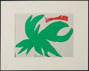 Carel Visser - Houtsnede, Zonder titel kopen? Bied vanaf 100!