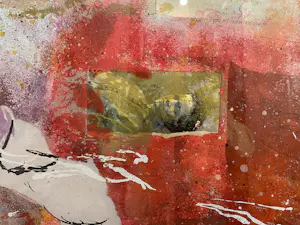 Bram Reijnders - Zeefdruk Nr.14 - Journey to the center - Ingelijst kopen? Bied vanaf 150!